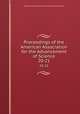 Proceedings of the American Association for the Advancement of Science. 20-21, American Association for the Advancement of Science 