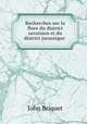 Recherches sur la flore du district savoisien et du district jurassique ., John Briquet 