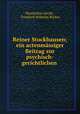 Reiner Stockhausen; ein actenmassiger Beitrag zur psychisch-gerichtlichen ., Maximilian Jacobi 