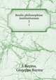 Realis philosophiae institutionum. 2, I. Bayma, Giuseppe Bayma 