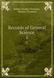 Records of General Science. 1, Robert Dundas Thomson , Thomas Thomson 