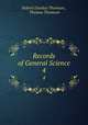 Records of General Science. 4, Robert Dundas Thomson , Thomas Thomson 