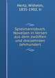 Spielmannsbuch. Novellen in Versen aus dem zwolften und dreizehnten Jahrhundert, Hertz, Wilhelm, 1835-1902, tr 