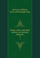Songs, odes, and other poems, on national subjects;. 2, McCarty, William, [from old catalog] comp 