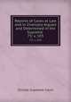 Reports of Cases at Law and in Chancery Argued and Determined in the Supreme .. 73; v. 103, Illinois Supreme Court 