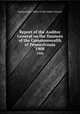 Report of the Auditor General on the finances of the Commonwealth of Pennsylvania. 1908, Pennsylvania. Office of the Auditor General 
