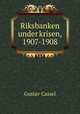 Riksbanken under krisen, 1907-1908, Gustav Cassel 
