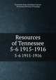 Resources of Tennessee. 5-6 1915-1916, Tennessee State Geological Survey 