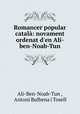 Romancer popular catala: novament ordenat d