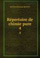 Repertoire de chimie pure. 4, Socie?te? chimique de Paris 