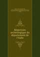 Repertoire archeologique du departement de l