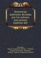Sentencias judiciales dictadas por los senores juez primer suplente del ., Coahuila, Mexico Juzgado de distrito . Coahuila, Juzgado de distrito, Monterey , Mexico, Superior tribunal de circuito 