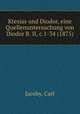 Ktesias und Diodor, eine Quellenuntersuchung von Diodor B. II, c.1-34 (1875), Jacoby, Carl 