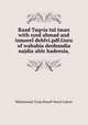 Raad Taqvia tul iman with syed ahmad and ismaeel dehlvi.pdf.Guru of wahabia deobandia najdia ahle hadeesia,, Muhammad Tariq Hanafi Sunni Lahori 