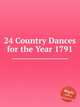 24 Country Dances for the Year 1791, Коллектив авторов 