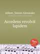 Accedens revolvit lapidem, Abbott, Simon Alexander 
