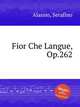Fior Che Langue, Op.262, Alassio, Serafino 