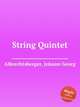 String Quintet, Albrechtsberger, Johann Georg 