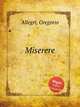 Miserere, Allegri, Gregorio 