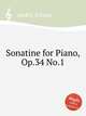 Sonatine for Piano, Op.34 No.1, 