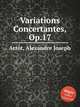 Variations Concertantes, Op.17, 