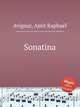 Sonatina, Avigour, Amit Raphael 