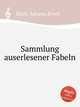 Sammlung auserlesener Fabeln, Bach, Johann Ernst 