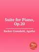 Suite for Piano, Op.20, 