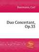 Duo Concertant, Op.33, Baermann, Carl 