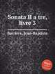 Sonata II a tre, livre 3, 