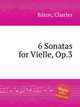 6 Sonatas for Vielle, Op.3, 