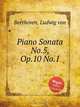 Соната для фортепиано No.5, Op.10 No.1. Piano Sonata No.5, Op.10 No.1 by Beethoven, Ludwig van, Л. В. Бетховен 