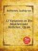 12 вариаций на тему из оперы "Волшебная флейта" Моцарта, Op.66. 12 Variations on `Ein MГ¤dchen oder Weibchen`, Op.66 by Beethoven, Ludwig van, Beethoven, Ludwig van 