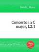Concerto in C major, L2.1, Benda, Franz 