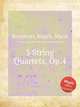 3 String Quartets, Op.4, Benincori, Angelo Maria 