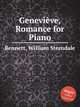 Genevive, Romance for Piano, Bennett, William Sterndale 