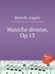 Musiche diverse, Op.13, Berardi, Angelo 