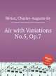 Air with Variations No.5, Op.7, 