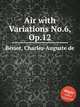 Air with Variations No.6, Op.12, 