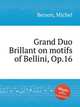 Grand Duo Brillant on motifs of Bellini, Op.16, Berson, Michel 
