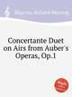 Concertante Duet on Airs from Auber`s Operas, Op.1, Blagrove, Richard Manning 