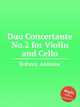 Duo Concertante No.2 for Violin and Cello, Bohrer, Antoine 