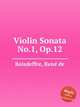 Violin Sonata No.1, Op.12, 