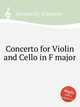 Concerto for Violin and Cello in F major, Bononcini, Giovanni 