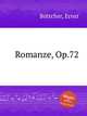 Romanze, Op.72, 