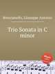 Trio Sonata in C minor, Brescianello, Giuseppe Antonio 