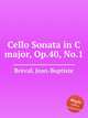 Cello Sonata in C major, Op.40, No.1, 