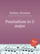 Praeludium in G major, Bruhns, Nicolaus 