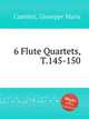 6 Flute Quartets, T.145-150, Cambini, Giuseppe Maria 