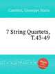7 String Quartets, T.43-49, Cambini, Giuseppe Maria 